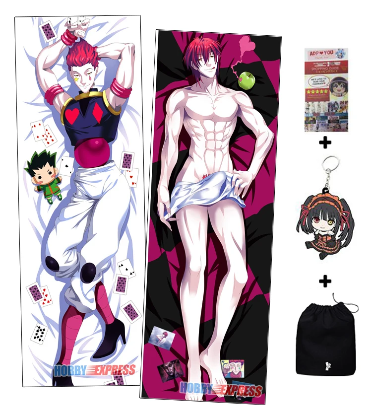 Hobby Express HxH Hisoka Morow мужской Dakimakura японский обнимающий тело наволочка чехол MGF-57015