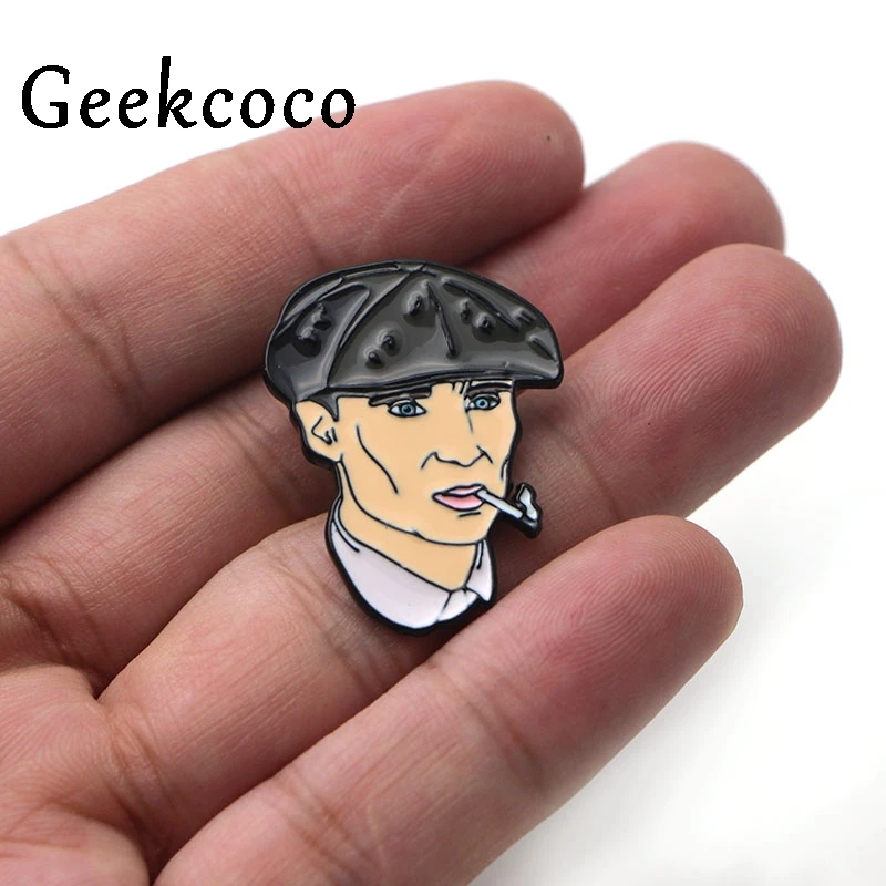 Peaky Blinders characters Enamel Pins for clothes metal Gift para bag shirt hat backpack insignia Brooches Badges for men J0132