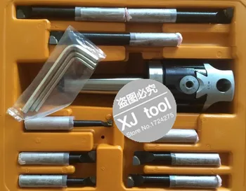 Cheap MT2 Taper, F1-12 50mm Boring Head With MT2 Shank And 9pcs 12mm Boring Bars, Boring Head Set, Zhengzhou Brand, Best Quality