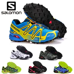 Salomon speed Cross 3 CS Спортивная обувь мужские кроссовки брендовые кроссовки мужские спортивные кроссовки Скорость кросс фехтование обувь