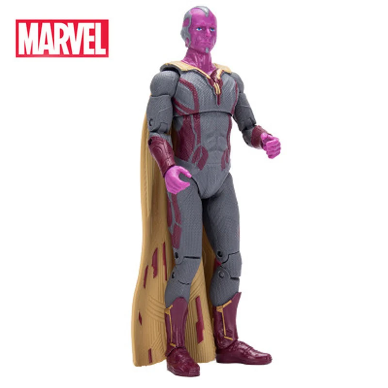 

2019 New Genuine Marvel Avengers 4 Endgame Vision 18CM Action Figures Original Superhero Dolls Christmas Model Toys For Children