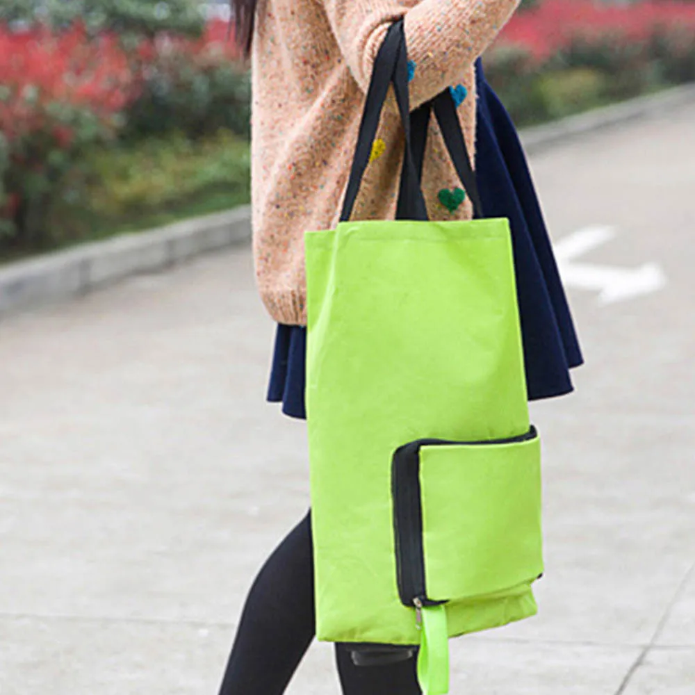 Новое поступление сумка для покупок, большая емкость контейнер для пищевых продуктов сумка на колесиках сумки складные сумки для покупок