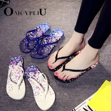 shoes woman sandals women slippers Non-slip beach shoes fashion new 2019 summer plus size flats ladies flip flops bathroom shoe the new fashion woman handmade h slippers summer flip flops students beach shoes non slip soft soled indoor sandals