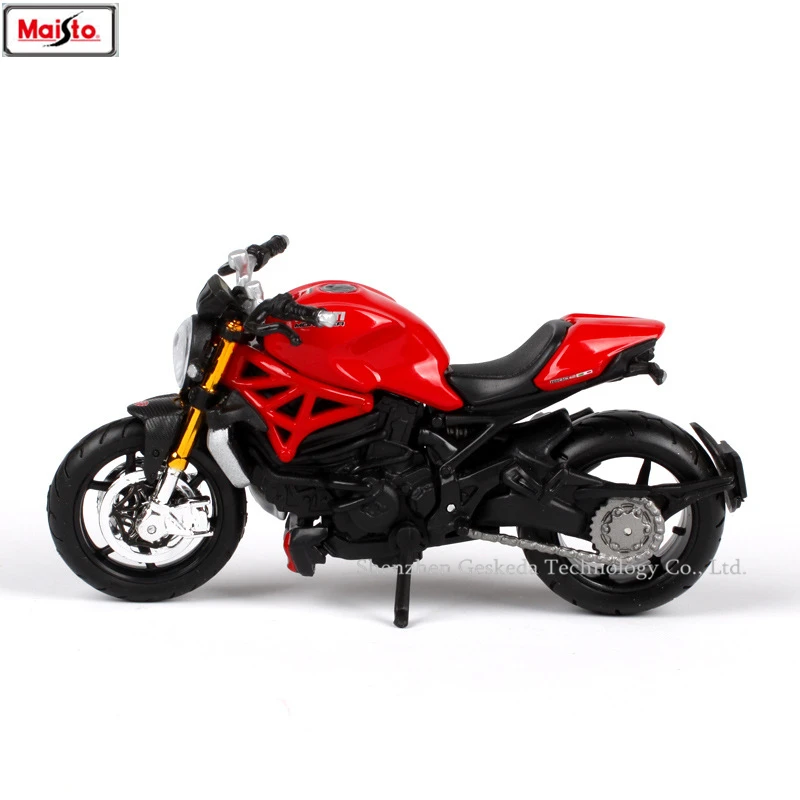 

Maisto 1:18 Ducati 16 styles NO1200 original authorized simulation alloy motorcycle model toy car gift collection