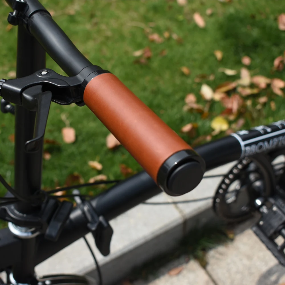 Кожаные велосипедные ручки TWTOPSE для Brompton Birdy классические складные велосипеда