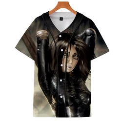 LuckyFriday Alita Battle Angel Baseball Sweatshirt Harajuku Baseball Jacktes Men Clothes Short Sleeve Sweatshirt Streetwear 2019 LuckyFriday Alita Battle Angel Baseball Sweatshirt Harajuku Baseball Jacktes Men Clothes Short Sleeve Sweatshirt Streetwear 2019