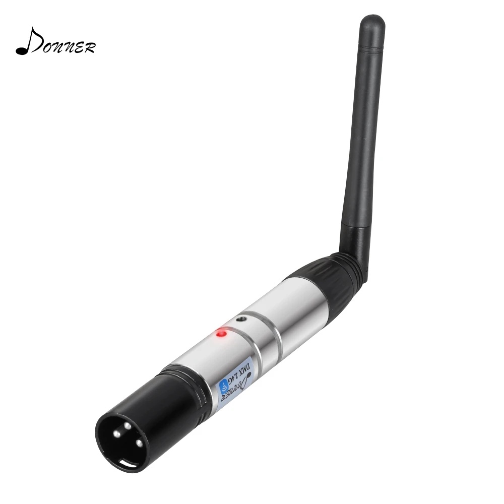 Беспроводной передатчик Donner DMX 512 Dfi DJ 2 4G с адаптером|transmitter|transmitter wirelesstransmitter 2.4g |
