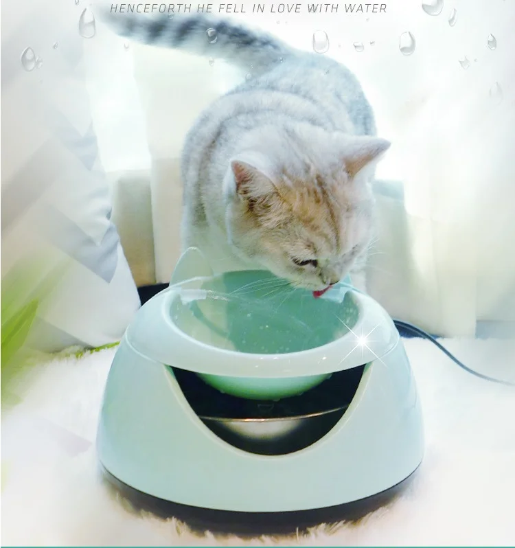 Professional Automatic Luminous Pet Water Fountain for cats Fountain dogs USB Electric Water dispenser drinking bowl cat product Professional Automatic Luminous Pet Water Fountain for cats Fountain dogs USB Electric Water dispenser drinking bowl cat product