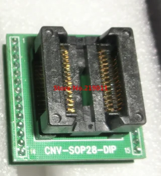 

SOIC28 SA404 SOP28 TO DIP28 programmer adapter for xeltek 611s 610p 6100