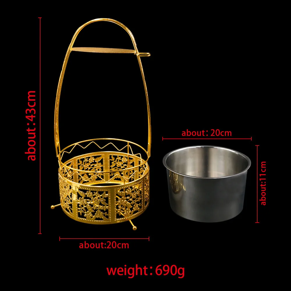1 шт. металлический держатель угля для кальяна корзина для кальяна Кальян кальян наргиле наргилех hubbly-bubbly аксессуары