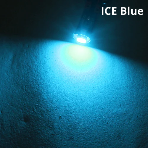 10 шт. T5 W3W 3030 1 SMD светодиод Шина CAN свет 37 73 74 инструмент: клин Панель приборной панели лампа-индикатор тире светодиодный лампы синий и красный цвета розовый