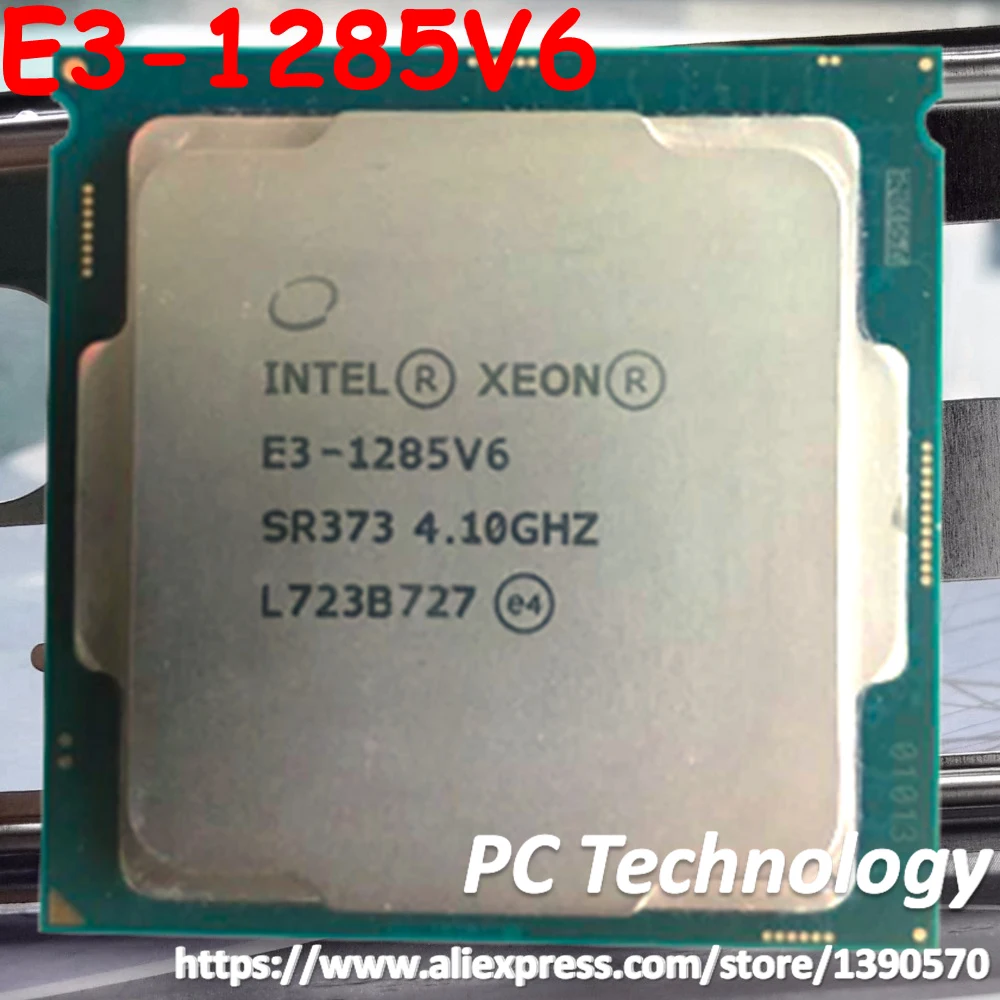 

Original Intel Xeon E3-1285V6 CPU processor 4.10GHZ Quad-Core 8MB E3-1285 V6 LGA1151 14nm 79W E3 1285V6 free shipping E3 1285 V6