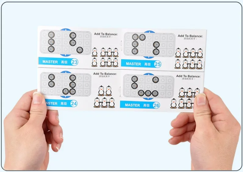 Детский интерактивный баланс Пингвин Мультиплеер настольная игра баланс пингвин игрушка-качели коллекция подарок Презентация