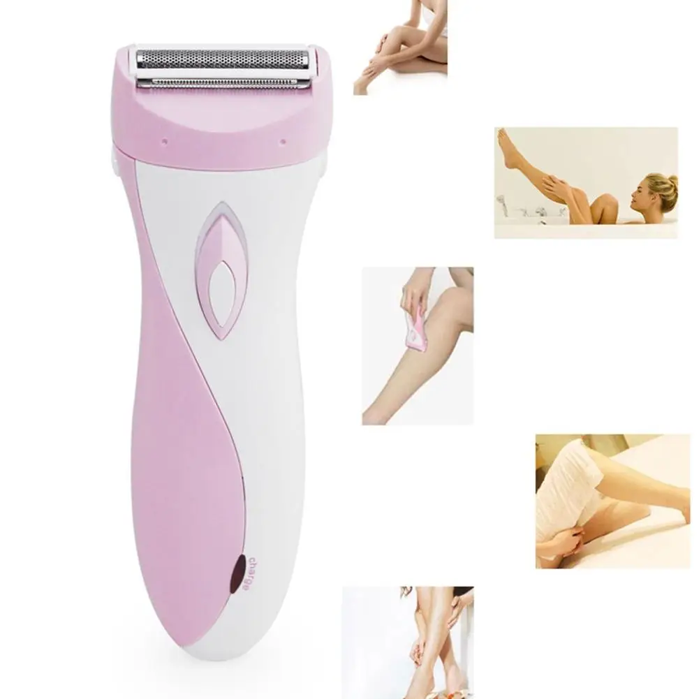 Portable Women Electric Shaver Epilator Armpit Leg Privates Hair