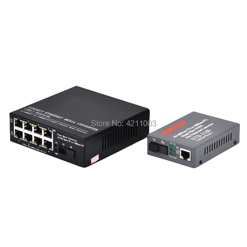 HTB-3100A&1SC 8port media converter (3)