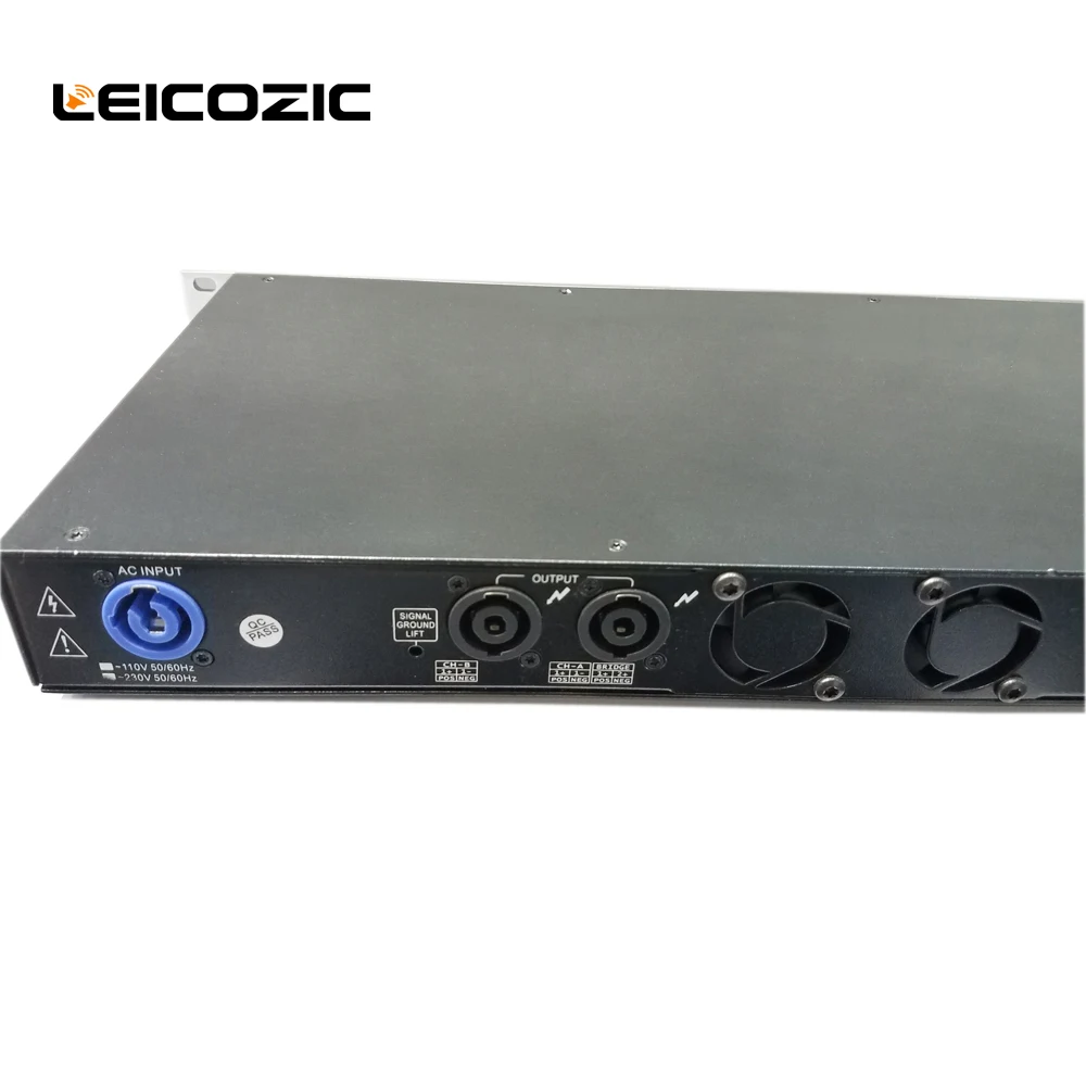 Leicozic DX2350 1u-power-усилитель, музыкальный усилитель, усилитель, профессиональный, 550 Вт, аудио усилитель, 1u усилитель мощности для сцены