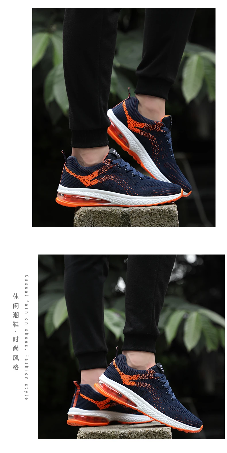 Мужская обувь для бега с воздушной подушкой, кроссовки, уличная спортивная обувь, удобные мужские спортивные кроссовки, дышащая прогулочная обувь