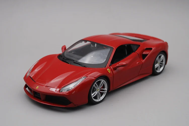 Bburago 1:24 laFerrari 488 GTB красный сплав супер модель автомобиля подлинный