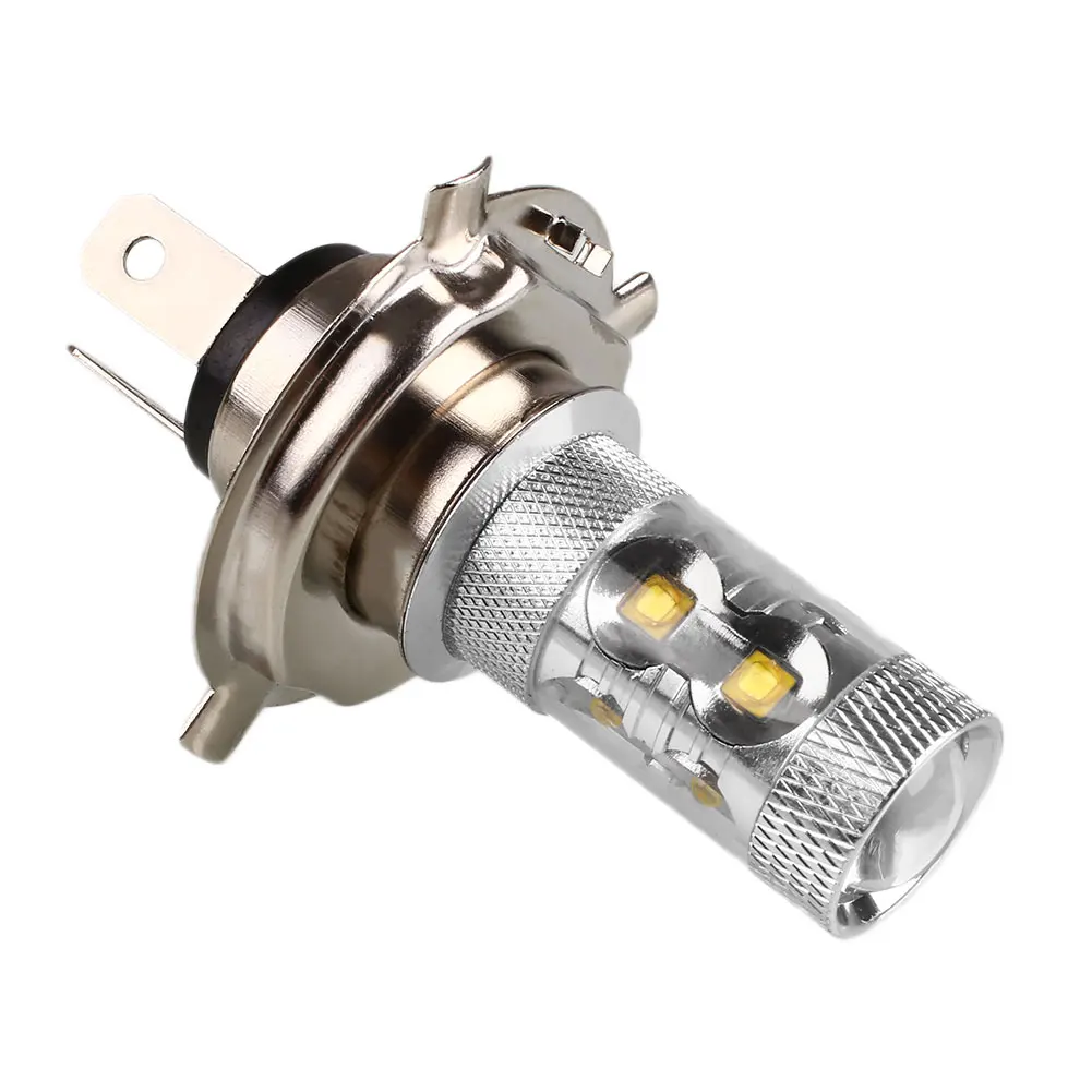 

50W White H4 LED Motorcycle Fog Daytime Running DRL Head Light Lamp Bulb