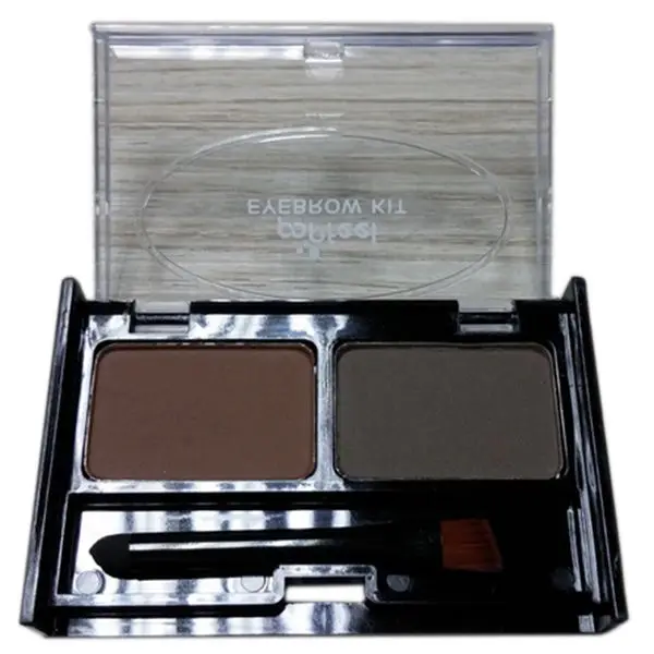 

YOST-popfeel Eyebrow Powder 2-Colors eyebrow Powder Palette Waterproof and Smudge Proof With Eyebrow Brush
