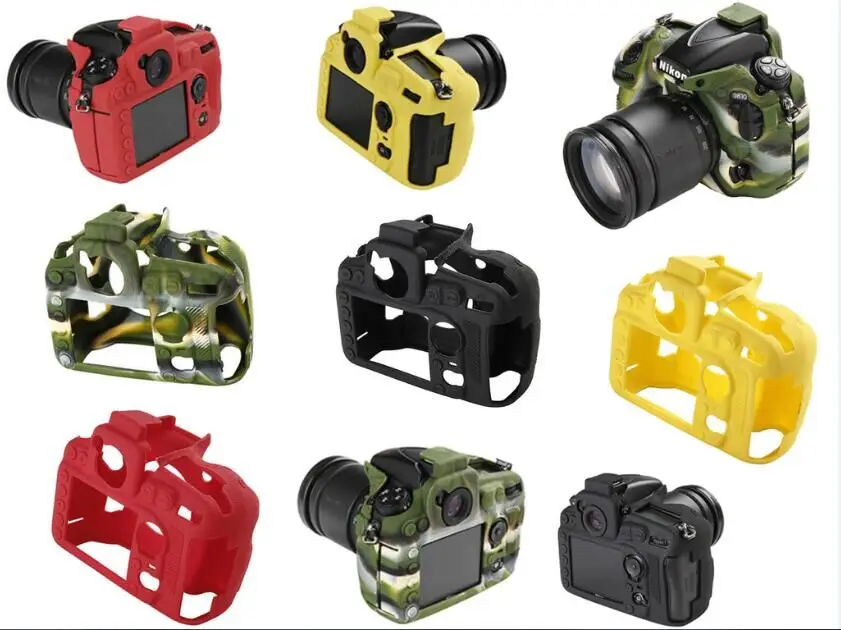 Silicone Armor Skin Case Dslr Camera Body Cover Protector Video Bag For