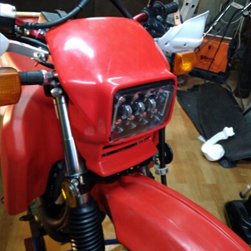 Yait светодиодный фонарь для Honda XR250 XR400 XR650 и Suzuki DRZ с 4*6 дюймов светодиодный налобный фонарь