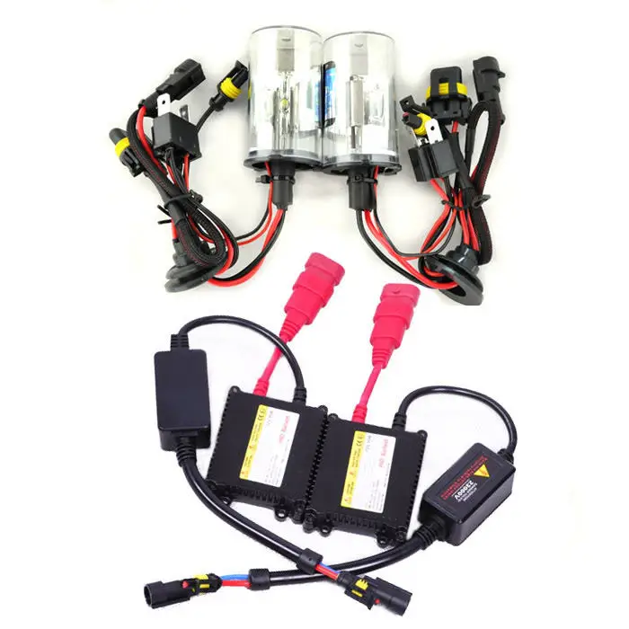 

12V 35W H4-2 8000K Hid Xenon Bulbs kit Slim Ballasts Conversion Set [C150]