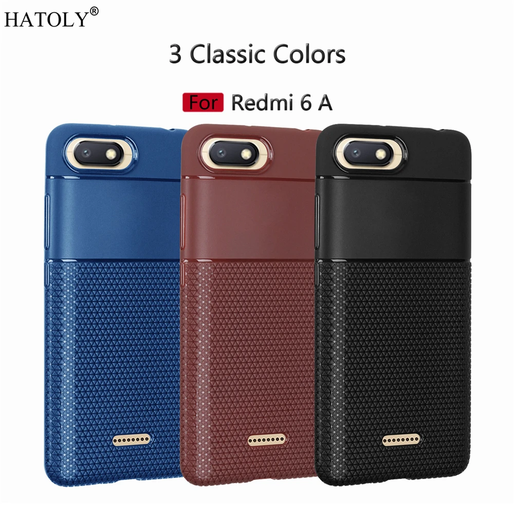 

Cover Xiaomi Redmi 6A Case Cover For Xiaomi Redmi 6A Soft Rubber Silicone Phone Shell Bumper Cell Phone Case for Xiaomi Redmi 6A