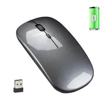 

HobbyLane M80 2.4G Wireless Mouse Rechargeable Charging Mouse Ultra-Thin Silent Office Notebook Opto-electronic Mouse d20