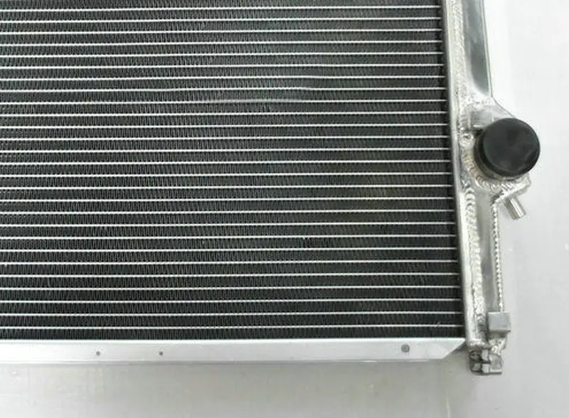 Алюминий радиатора для 1987-2000 BMW E30 E36 Z3 3 серии 318i 318iS 318Ti 318iC M44 M42 1.8L 1.9L ручной вентилятор комплект 92 95 96 98 99