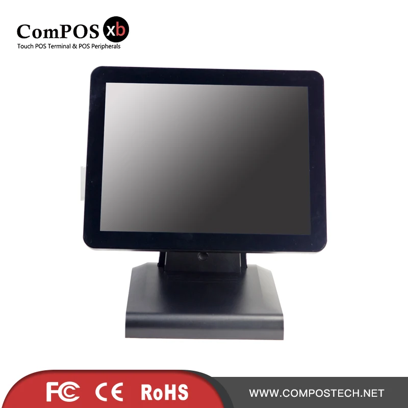 A 15 inch WIFI enabled POS with multi lingual and multi function smart payment systems POS1619