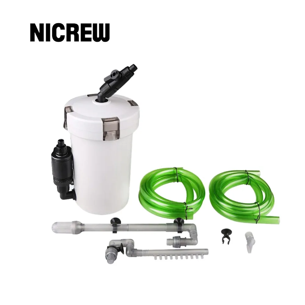 Nicrew sunsun 602B 603B внешний фильтр для аквариума ультра Тихая канистра ведро воды