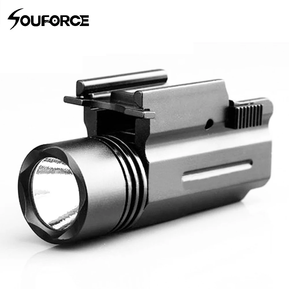 Quick Release Tactical Led Flashlight Cree for Glock 17 19 20 21 22 23