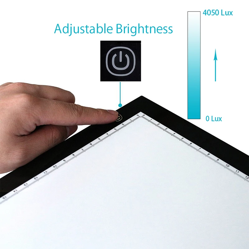 Новый Huion A3 светодио дный Light Pad акриловые панели Профессиональные татуировки света Pad карикатура свет Коробки почерк светодио дный