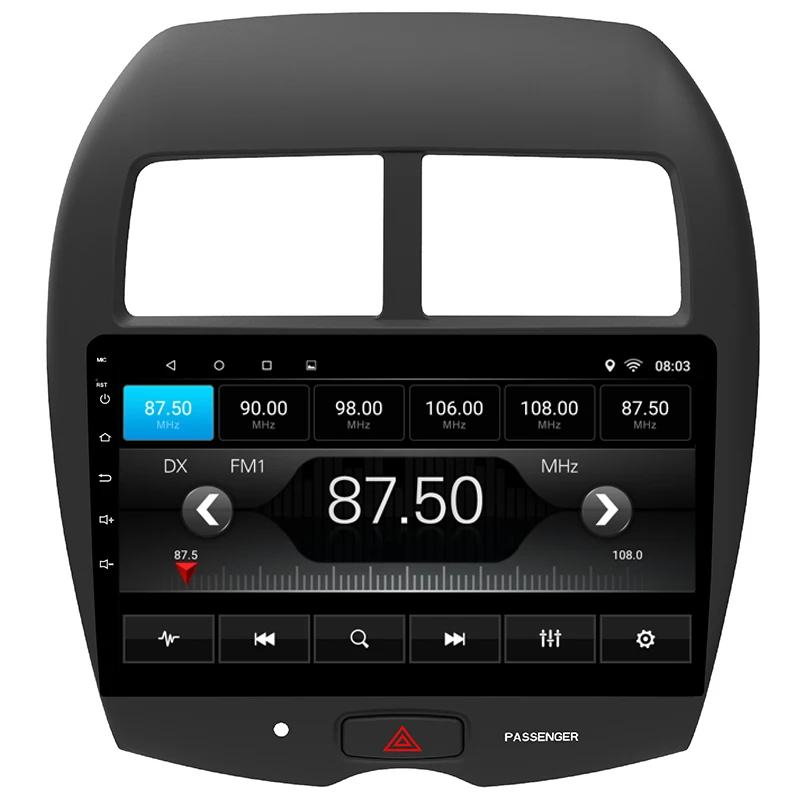 Perfect Android 7.1 1 din Car DVD Multimedia Player For Mitsubishi ASX 2013-2018 GPS Navigation System With Canbus Carplay 11