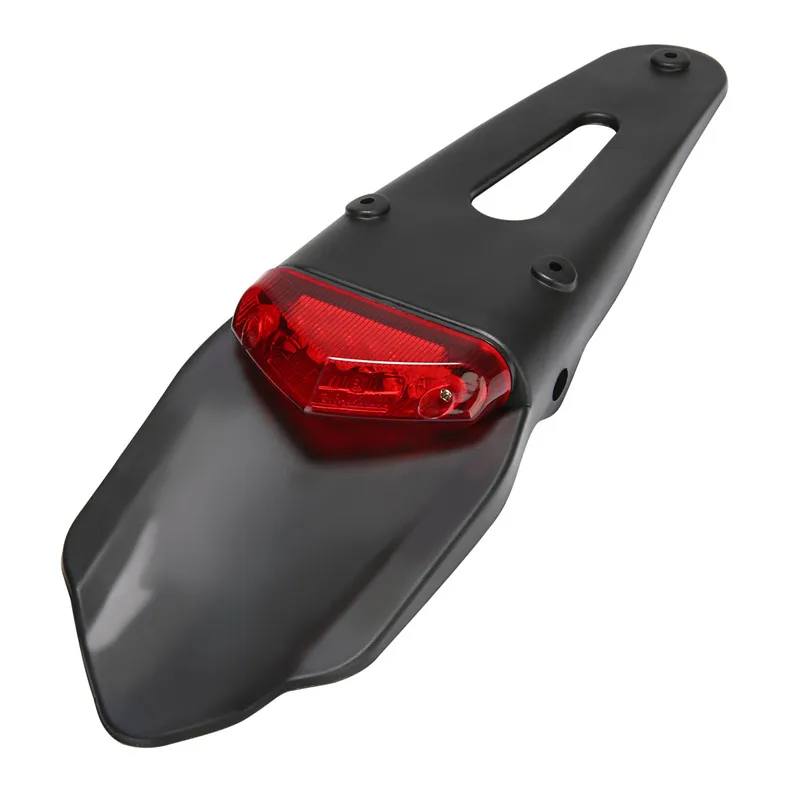 

High Quality Motorcycle LED Red Rear Fender Stop Break Rear Tail Light for Enduro Trials Trailbikes XR400 Motorbike Taillight