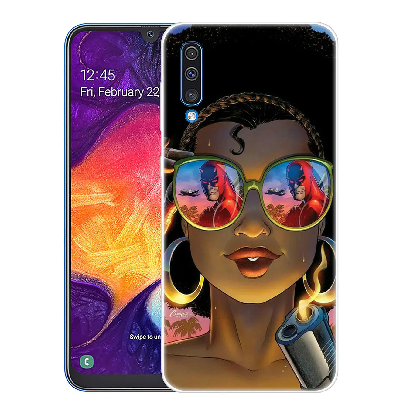 Lavaza африканская красавица афро затяжки Черный Девушка телефон чехол для Samsung Galaxy