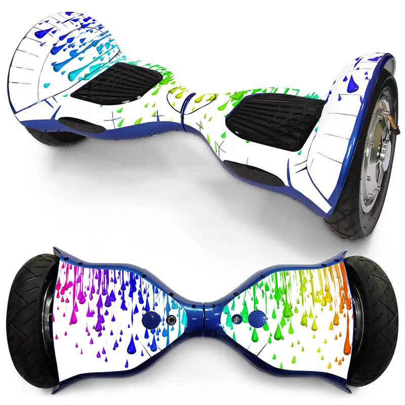 10 Inches 2 Wheels Self Balancing Electric Scooter Hoverboard Wrap