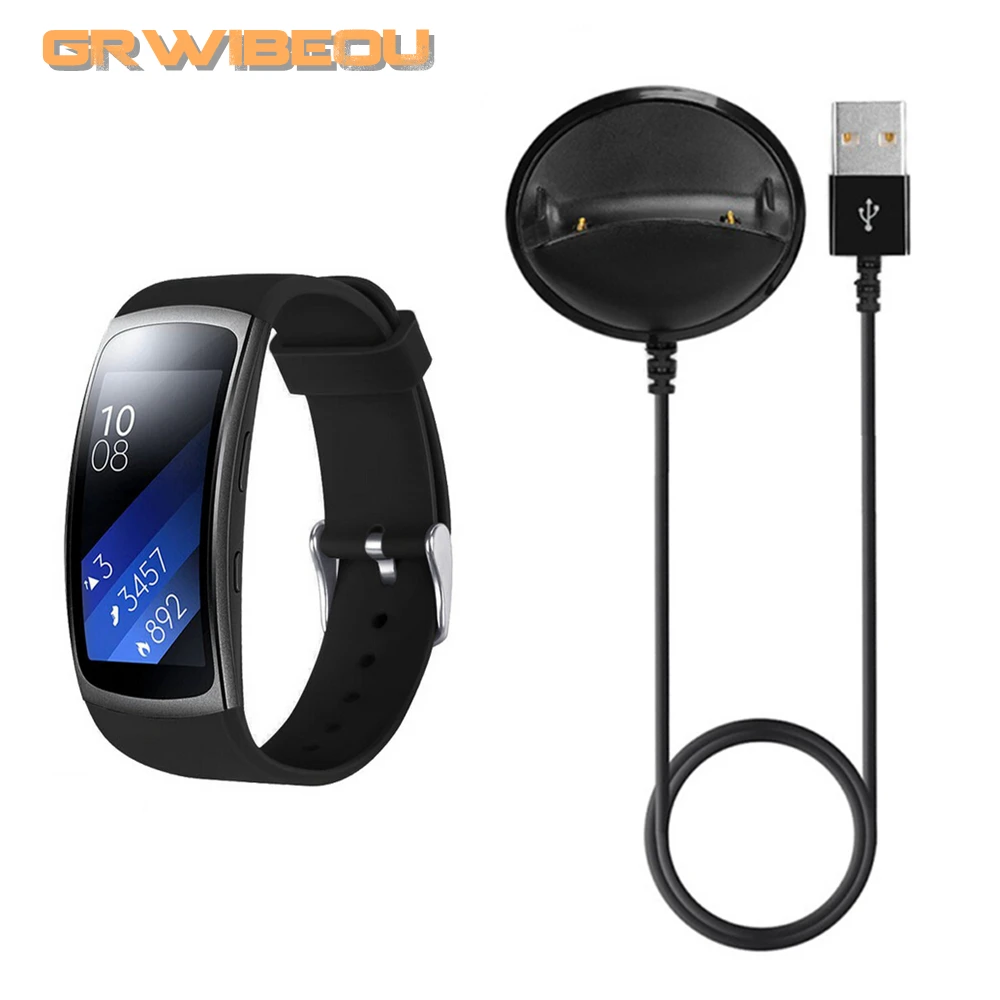 Зарядное устройство USB док-станция для зарядки Samsung Gear Fit2 Pro SM-R360 Смарт-часы кабель