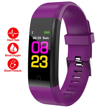 

New Smart Bracelet Men Women Sport Watch Digital Waterproof Wristband Heart Rate Blood Pressure Intelligent For Android iOS