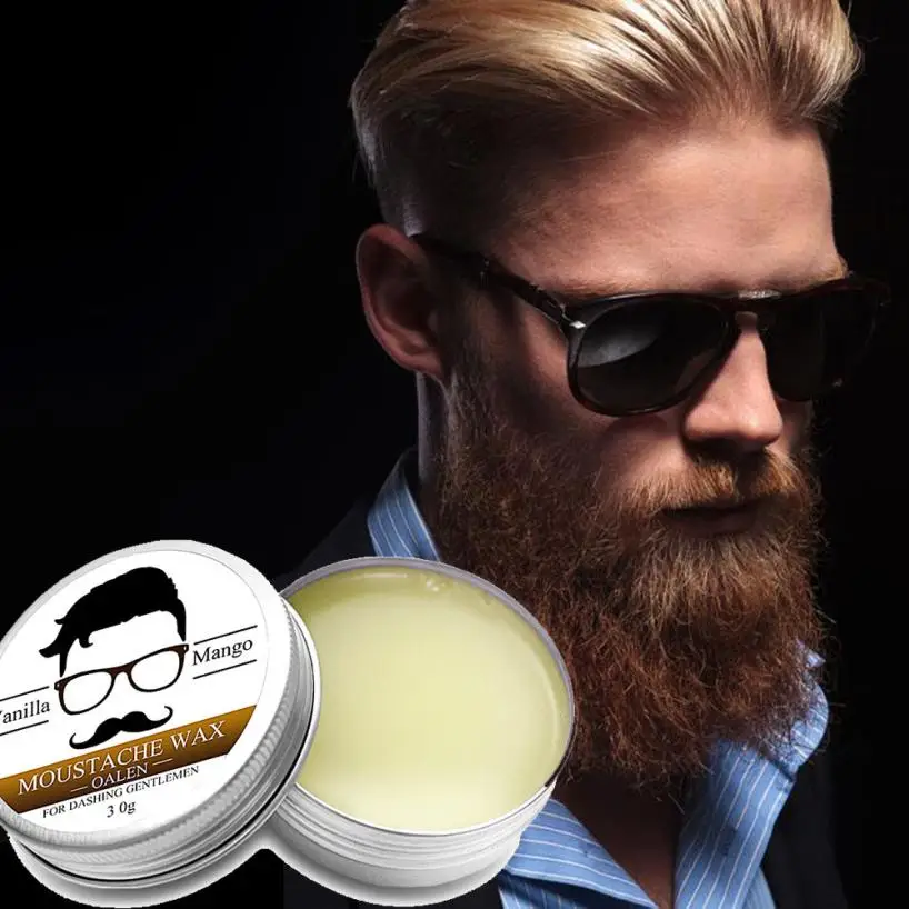 Men Beard Balm Leave Moisturizing Care Cream Beard Care Lubricating Cream 30g AP18in Shaving