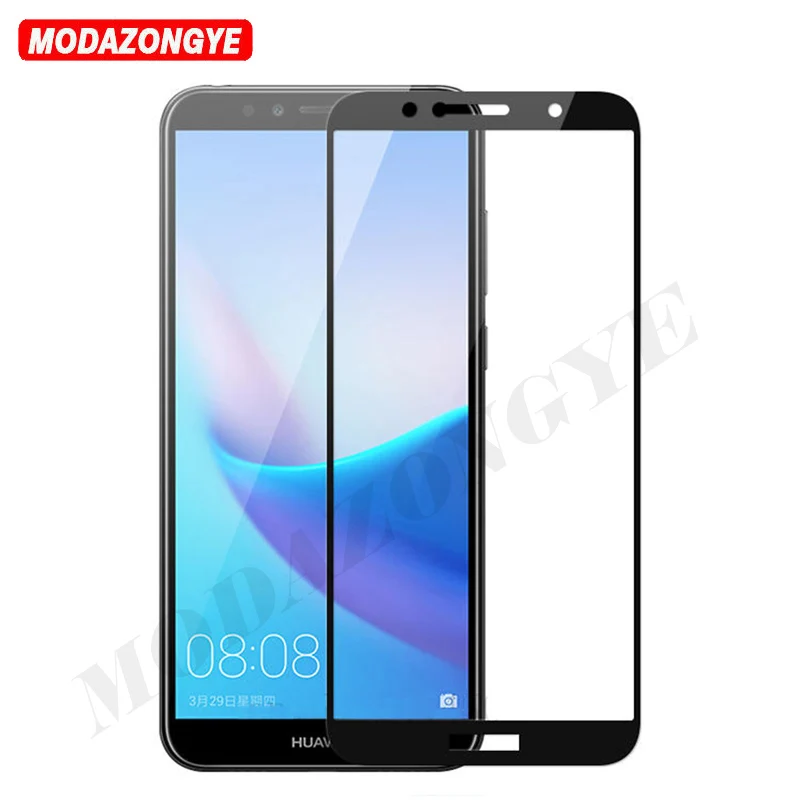 

For Huawei Y6 2018 Screen Protector Full Cover For Huawei Y6 2018 Tempered Glass For Huawei Y6 2018 ATU-L21 Y 6 Y62018 Glass
