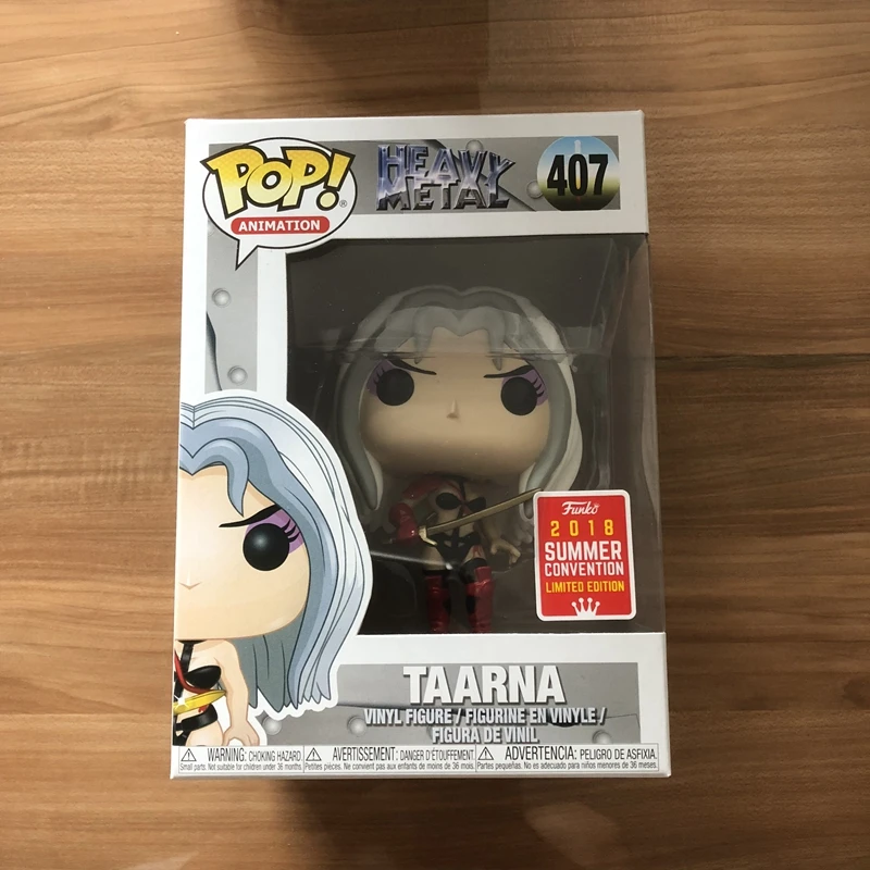 2018 SDCC эксклюзивный Funko pop официальный тяжелый металл-таарна кровавая Виниловая