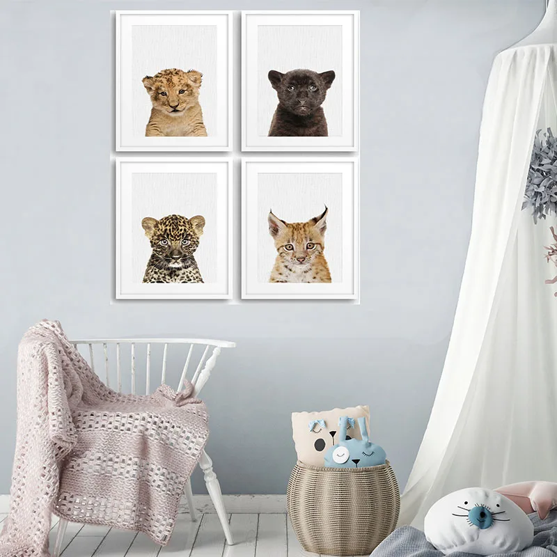 Us 3 73 31 Off Minimalist Safari Cat Animal Canvas Posters And Prints Nursery Wall Art Nordic Painting Picture For Kids Room Decor In Us 3 73 31 Off Minimalist Safari Cat Animal Canvas Posters And Prints Nursery Wall Art Nordic Painting Picture For Kids Room Decor In