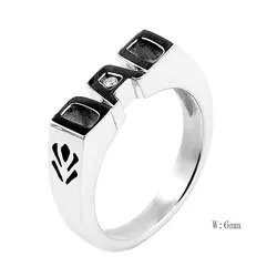 TT-2 оптом по низкой цене нержавеющая сталь серебро золото черный цвет сетки модное кольцо для пальца унисекс ювелирные изделия
