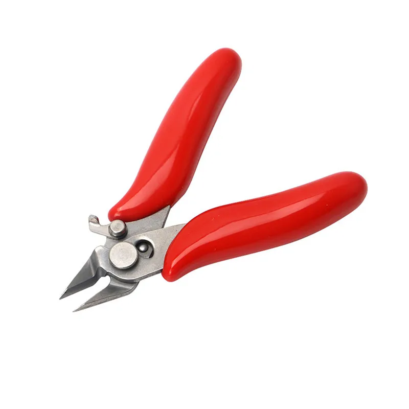 

DANIU New 3.5inch Mini Diagonal Cutting Pliers Wire Cable Side Flush Cutter Plier With Lock Hand Tools