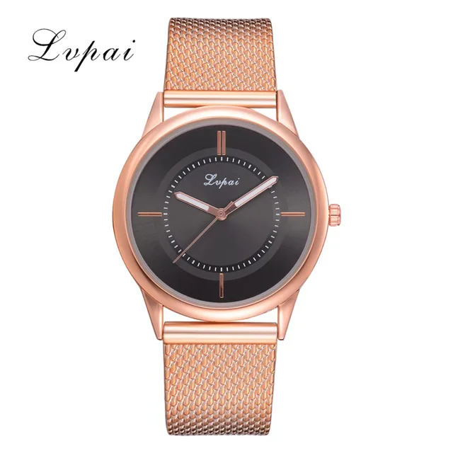 Lvpai Brand Ladies Watches Watches Women Big Round Dial Quartz Concise And Easy Lvpai Brand Ladies Watches Watches Women Big Round Dial Quartz Concise And Easy