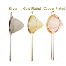 Коктейль-бар фильтр сетка, фильтр грубой очистки, Нержавеющая сталь конический Стрейнер Премиум сетки коктейль конусный фильтр