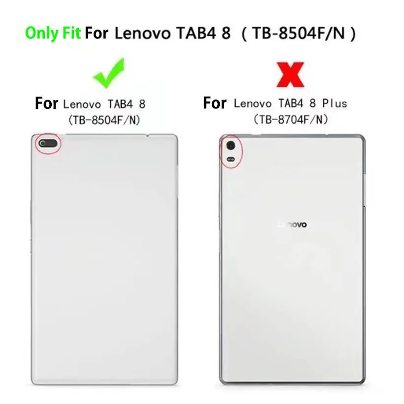 Чехол для Lenovo Tab4 Tab 4 8 ТБ 8504X TB 8504F 8504N 0 дюймов чехол планшета сова Бабочка подставка
