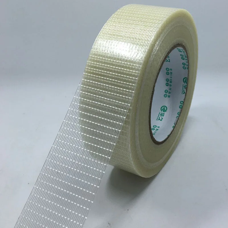 1pcs Grid Fiberglass Adhesive Tape Stripe Strength High Viscose 25M